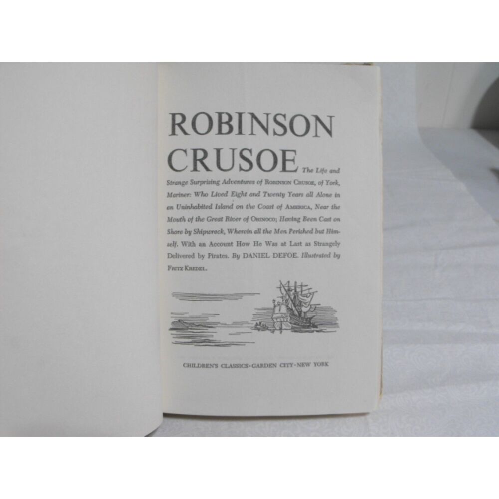 Robinson Crusoe - By Daniel Defoe